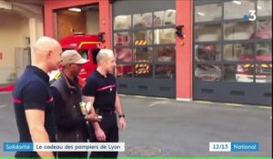 Solidarité : le cadeau des pompiers de Lyon