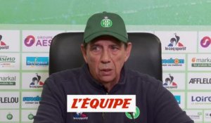 Gasset «Les jeunes de la réserve plutôt que les U19» - Foot - L1 - Saint-Etienne