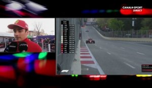 Azerbaijan GP : La réaction de Charles Leclerc après son crash !
