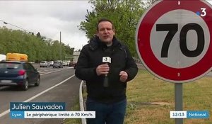 Lyon : le périphérique limité à 70 km/h