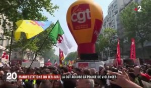"La police a chargé la CGT", accuse le syndicat après le défilé du 1er-Mai