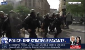 La nouvelle stratégie de la police a permis de contenir les violences lors des manifestations du 1er mai