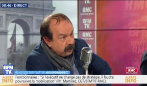 "Oui, il y a des violences" dans la police, pour Philippe Martinez, "mais ils obéissent aux ordres"