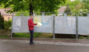 Election européenne et panneaux :  la galère des maires ruraux en Alsace