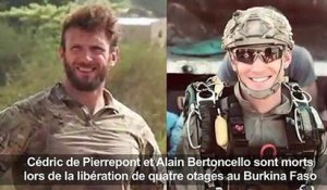 Burkina: deux militaires français tués en libérant quatre otages