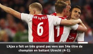 Pays-Bas - L'Ajax quasiment champion