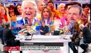 La GG du jour: Les adieux de Patrick Sébastien, plus de place pour la télé populaire dans le service public ? - 14/05