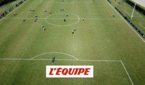 Opposition à onze contre onze - Foot - L1 - Drone et entraîneur (4/5)