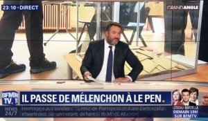 Européennes : il passe de Mélenchon à Le Pen