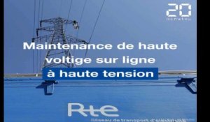 Ligne haute tension: Une maintenance de haute voltige