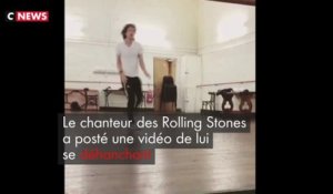 Le chanteur des Rolling Stones danse, un mois seulement après son opération du coeur