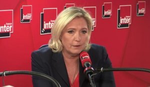 Marine Le Pen : “Je ne suis pas présidente de la République, je suis cheffe de l'opposition”