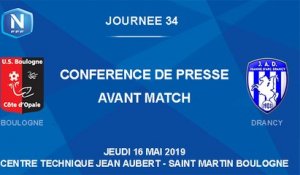 [NATIONAL] J34 Conférence de presse avant match USBCO - Drancy