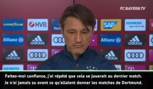 34e j. - Kovac : "J'ai répété que cela se jouerait au dernier match"