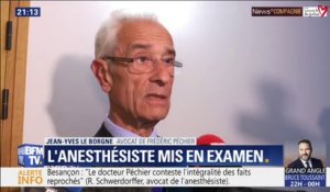 L'avocat de l'anesthésiste de Besançon dénonce un "emballement judiciaire" après la mise en examen de son client