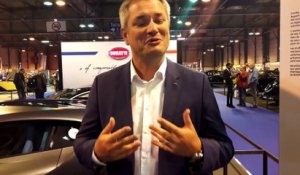 DNA - Interview de Christophe Piochon, directeur général de Bugatti SAS, au salon auto-moto classic de Strasbourg