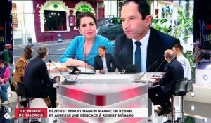 Le monde de Macron: A Béziers, Benoît Hamon mange un kebab et adresse une dédicace à Robert Ménard - 17/05