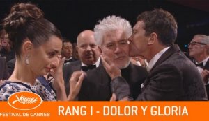 DOLOR Y GLORIA - Rang I - Cannes 2019 - EV