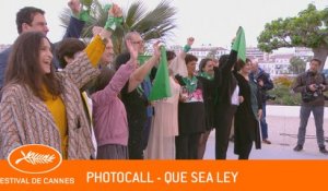 QUE SEA LEY - Photocall -  Cannes 2019 - EV