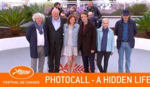 A HIDDEN LIFE - Photocall - Cannes 2019 - VF