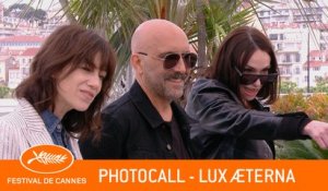 LUX AETERNA - Photocall - Cannes 2019 - VF