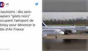 Des centaines de sans-papiers manifestent à l’aéroport Roissy-Charles-de-Gaulle