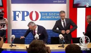 Autriche : les ministres d'extrême droite quittent le gouvernement