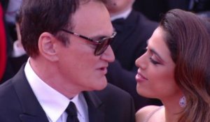 Quentin Tarantino et son épouse, Daniella Pick sur le tapis rouge  - Cannes 2019