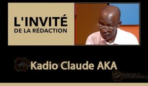 L'invité de la rédaction : Aka Kadio Claude, ORGANISATION DES PARENTS   D'ÉLÈVES DE CÔTE  D'IVOIRE (OPCI)