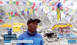 Le roi de l'Everest est un sherpa népalais de 49 ans