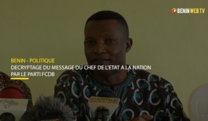 Bénin : FCDB fait en 7 points le décryptage du message du président Talon sur la crise électorale