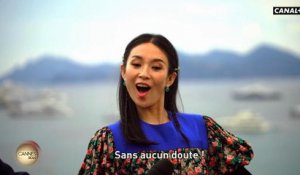 Zhang Zihi, Bertrand Bonello, Virginie Efira et Xavier Dolan dans Aujourd'hui à Cannes - Cannes 2019