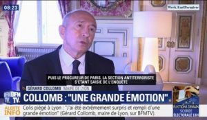 Explosion à Lyon: Gérard Collomb exprime sa "surprise" et son "émotion" sur BFMTV
