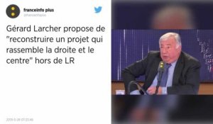 Gérard Larcher veut quitter Les Républicains pour « un projet qui rassemble la droite et le centre »
