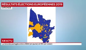 Résultats des élections européennes 2019 en Gironde et Nouvelle-Aquitaine