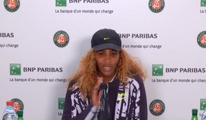 Roland-Garros - S. Williams : ''Toujours nerveuse en Grand Chelem''