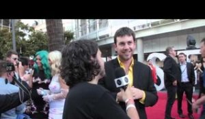 Alex Gow of Oh Mercy interviewed on the ARIA Red Carpet 2015