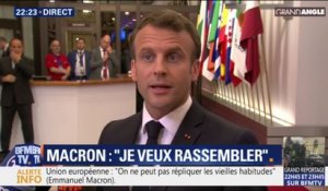 Emmanuel Macron sur les européennes: "Le résultat de dimanche est une bonne base"