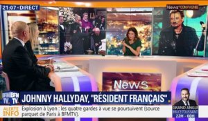 Johnny Hallyday: "Résident français"