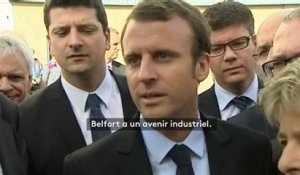 "Belfort a un avenir industriel" : quand Emmanuel Macron rassurait les salariés d'Alstom en 2015