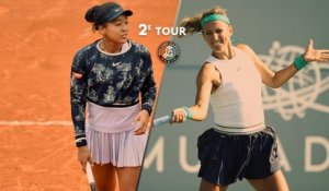 Roland-Garros 2019 : Le résumé de Naomi Osaka - Victoria Azarenka