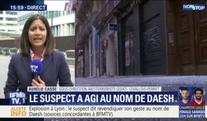 Explosion à Lyon: le suspect dit revendiquer son geste au nom de Daesh