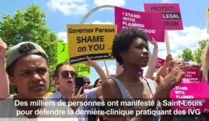 USA: manifestation pour sauver une clinique pratiquant l'IVG