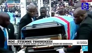 RDC : l'hommage populaire à Etienne Tshisekedi