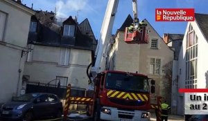 VIDEO. Tours  : un incendie touche deux immeubles anciens
