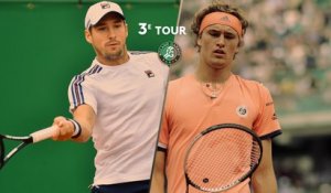Roland-Garros 2019 : Le résumé du match Dusan Lajovic - Alexander Zverev