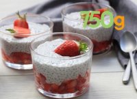 Recette du pudding aux graines de chia et aux Fraises du Périgord IGP - 750g