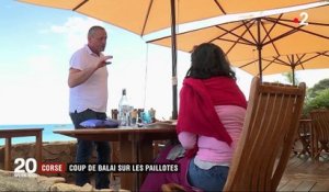 Corse : l'État sévit contre les paillotes