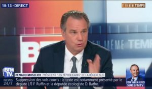 Pour Renaud Muselier, Laurent Wauquiez "a deux options, il démissionne ou il a l'obligation de changer l'organisation" des Républicains