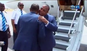 RTG - Visite au Tchad du Premier Ministre Julien Nkoghe Bekalé